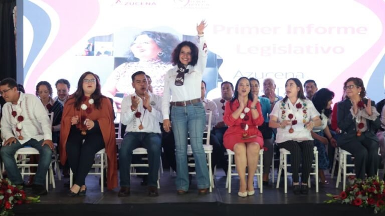 Diputada Azucena Rosas Tapia Rinde Primer Informe De Labores Legislativas