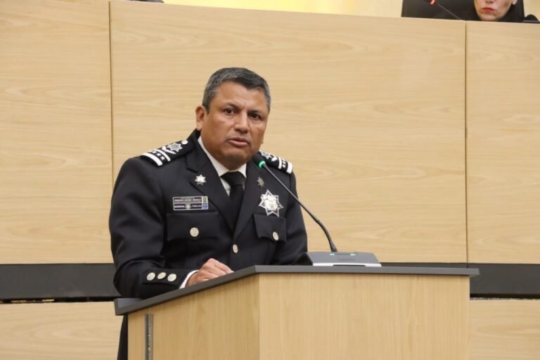 Ante el Pleno del Congreso del Estado comparece el titular de la Secretaría de Seguridad Pública