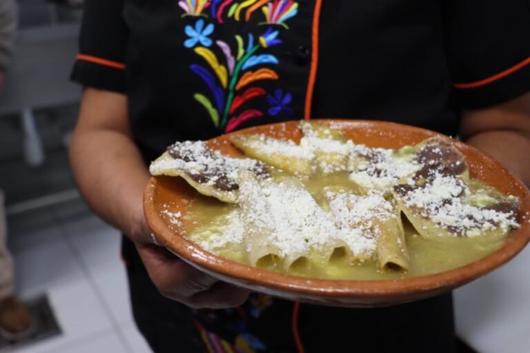 Promueven a las “Enchiladas de Huauchinango” como Patrimonio Cultural Inmaterial del Estado