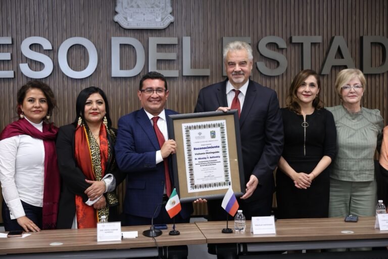 Conmemora Congreso del Estado 135 años de relaciones diplomáticas entre México y Rusia