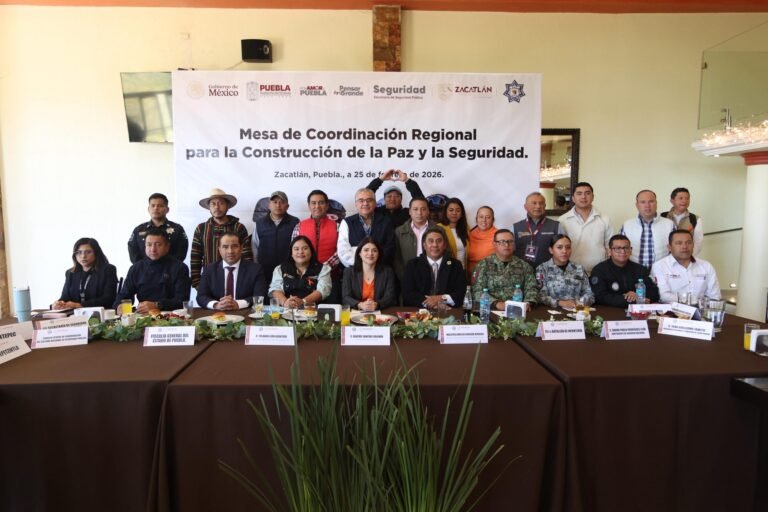 En Zacatlán, municipios de la Sierra Norte refrendan su compromiso por la seguridad