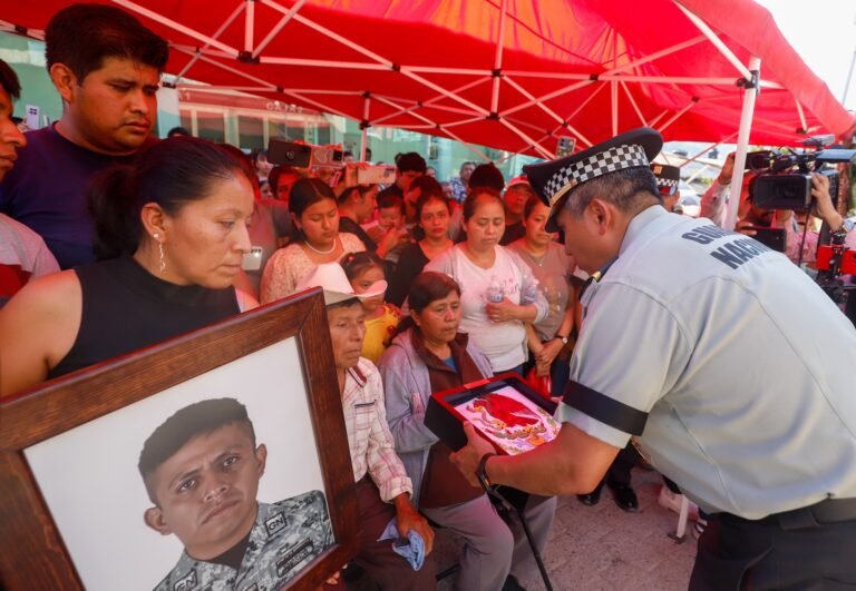 Guardia Nacional rinde honores póstumos a Sargento poblano caído en Jalisco,