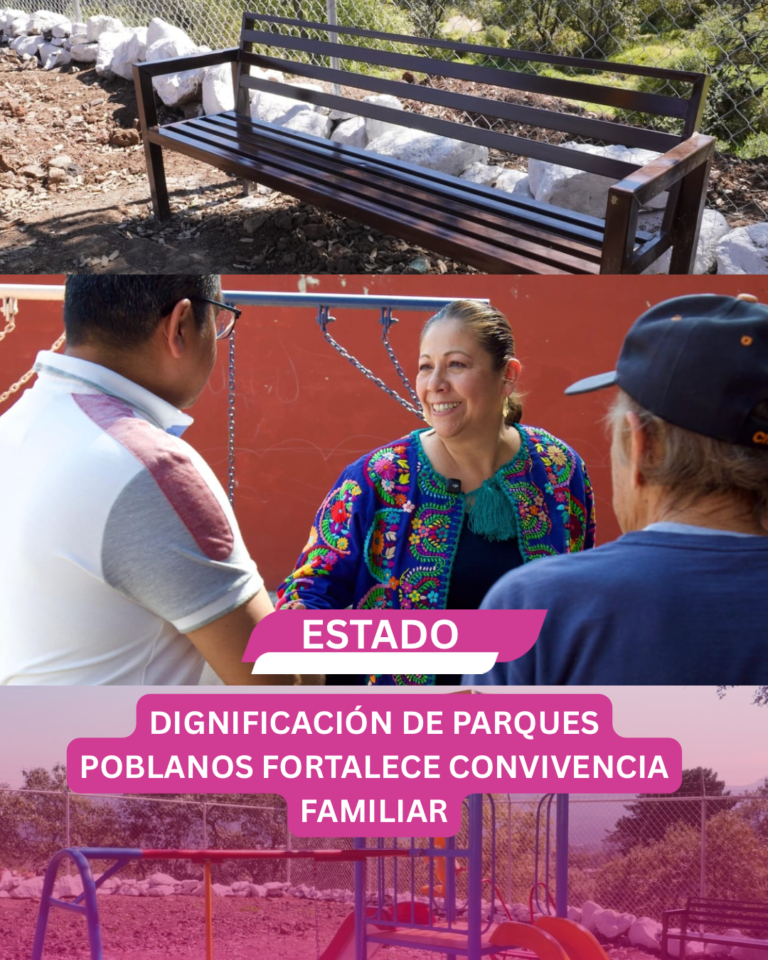 Dignificación de parques poblanos fortalece convivencia familiar
