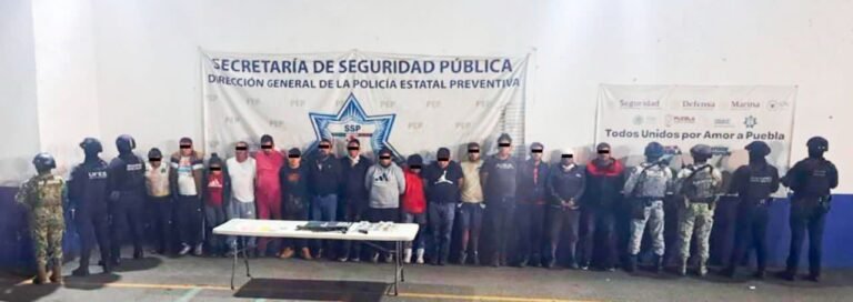 Fuerzas de seguridad detienen a 16 personas vinculadas con ilícitos en mercado Morelos