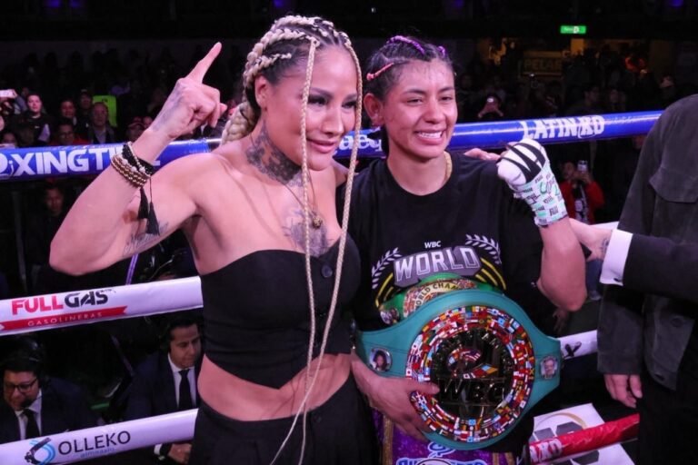 Conquista “La Bonita” Sánchez título mundial de peso mosca