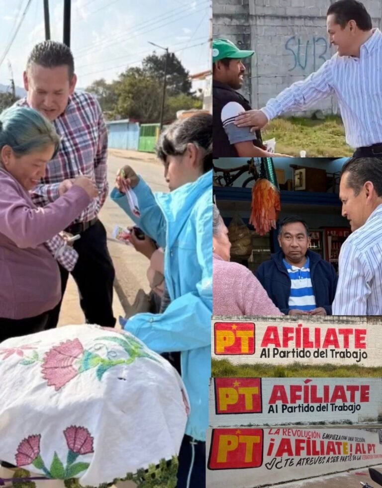 PT recorre Zacatlán para escuchar, dialogar y sumar ciudadanos rumbo a 2027