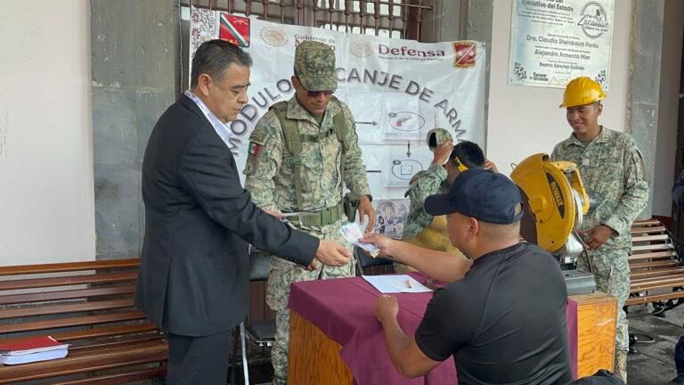 Feria de la Paz en Zacatlán: canje de armas con incentivos
