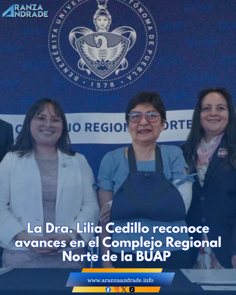 La rectora de la BUAP reconoce avances en el Complejo Regional Norte