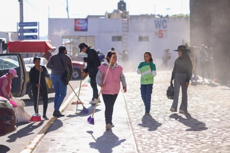 Chignahuapan lleva a cabo con éxito la faena 30 gracias al apoyo de la ciudadanía y el trabajo en unidad