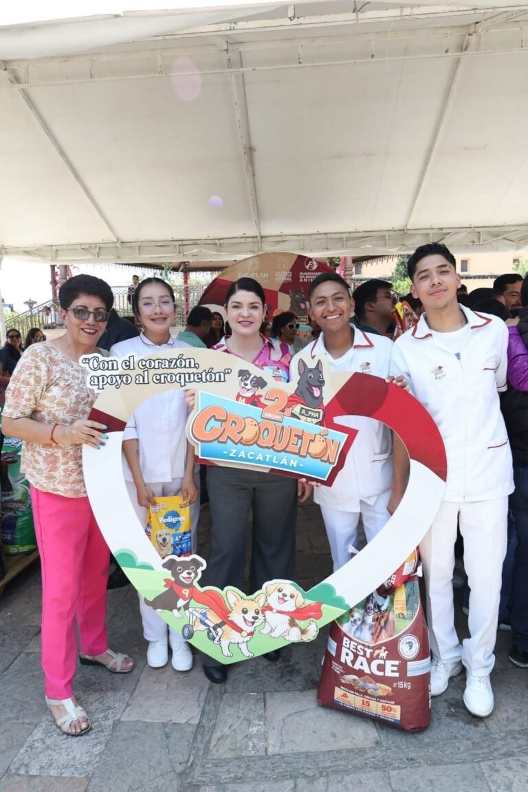 Familias de Zacatlán, asociaciones civiles, niñas y niños, se suman al Croquetón en su segunda edición