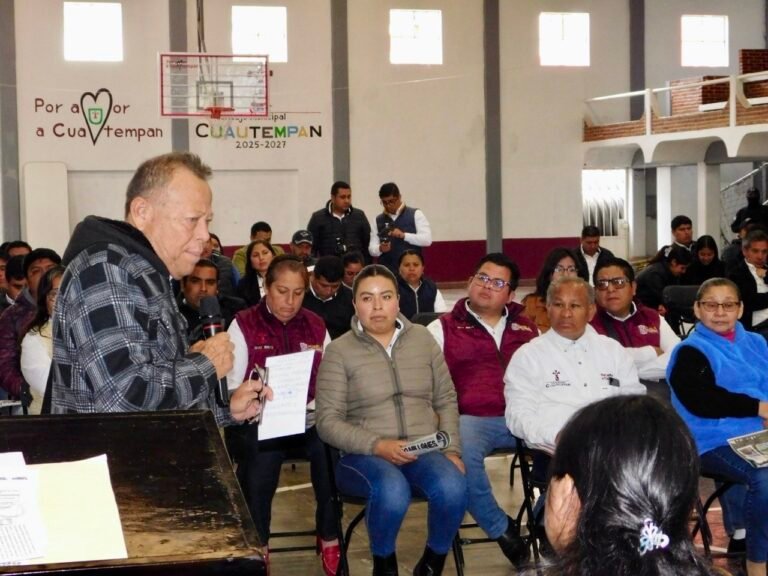 Cuautempan impulsa Jornada de Atención Migrante y firma convenio con ayuntamientos de la Microrregión 27