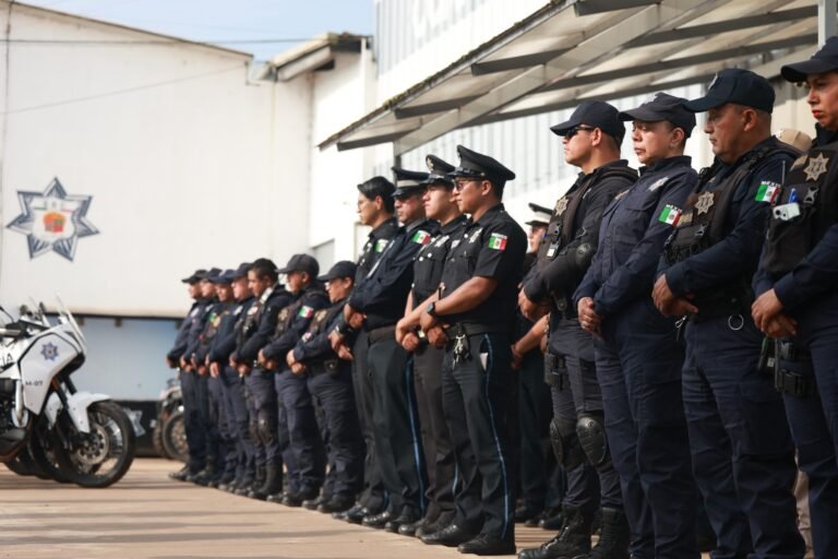 Reconoce Gobierno de Zacatlán a 19 policías por su entrega y acciones destacadas