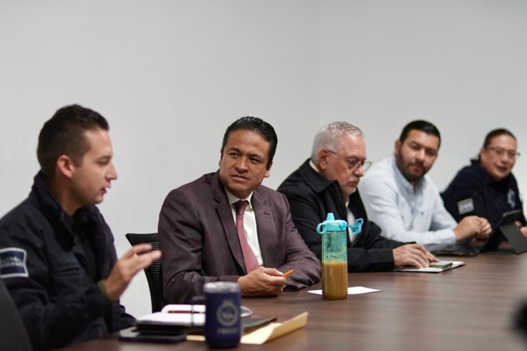 Juan Rivera Trejo encabeza mesa de seguridad para reforzar estrategias de paz y tranquilidad en Chignahuapan