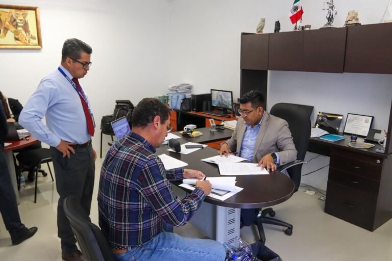 Presidente del Consejo de la Judicatura supervisa juzgado de Zacatlán