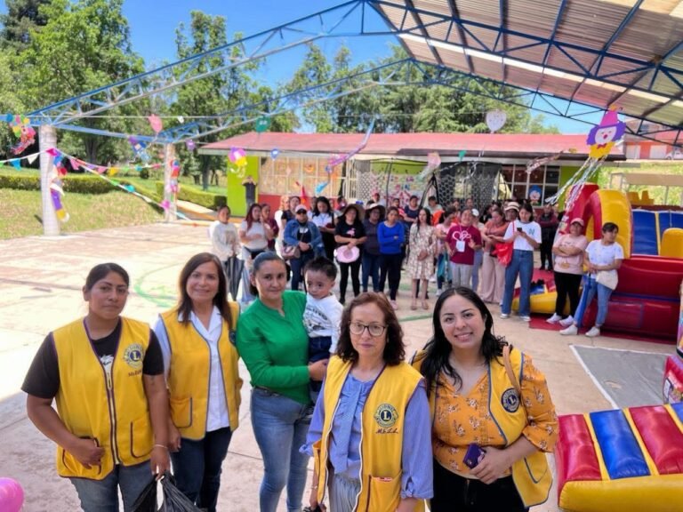 Club de Leones Zacatlán celebra el Día del Niño con sonrisas y alegría