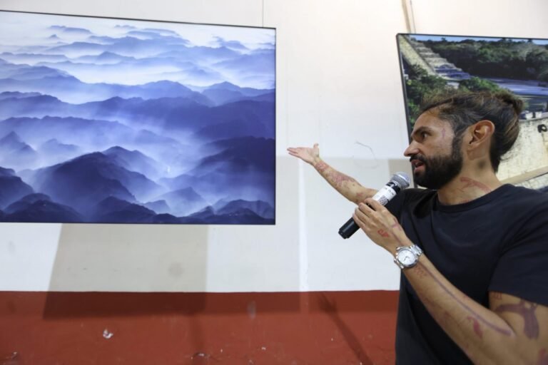Zacatlán inaugura exposición fotográfica aérea Patrimonio de Santiago Arau