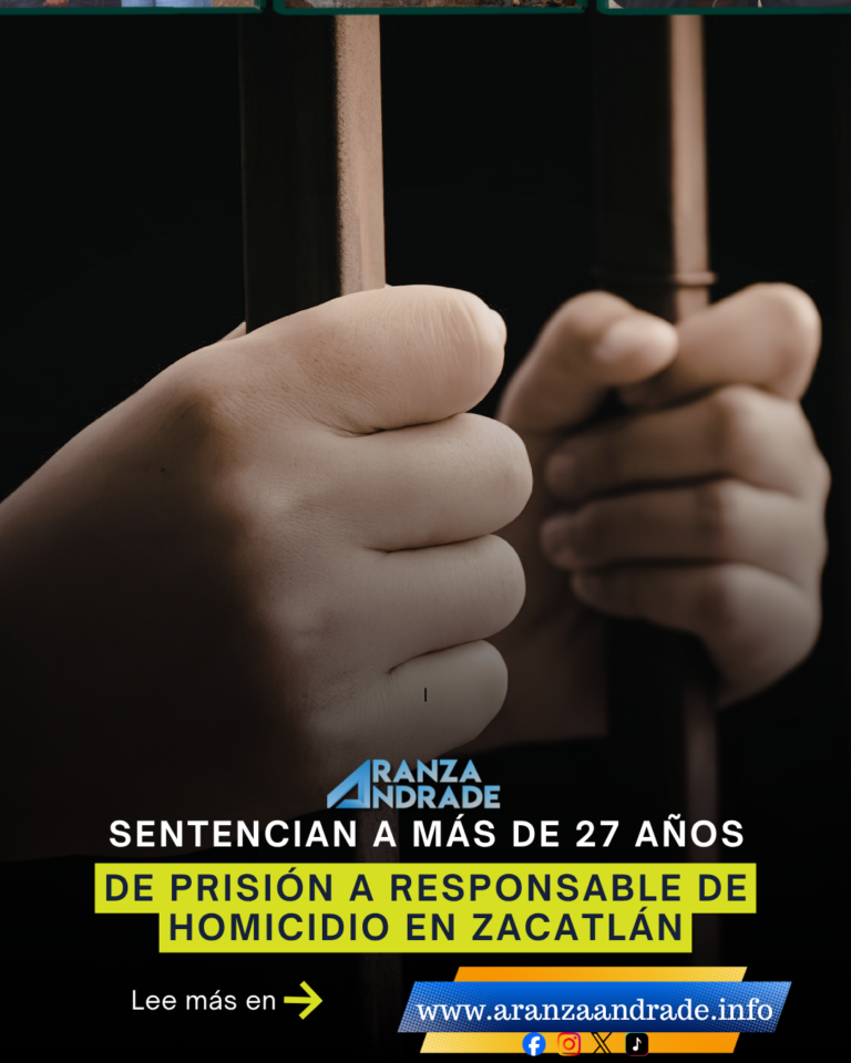 Sentencian a más de 27 años de prisión a responsable de homicidio en Zacatlán