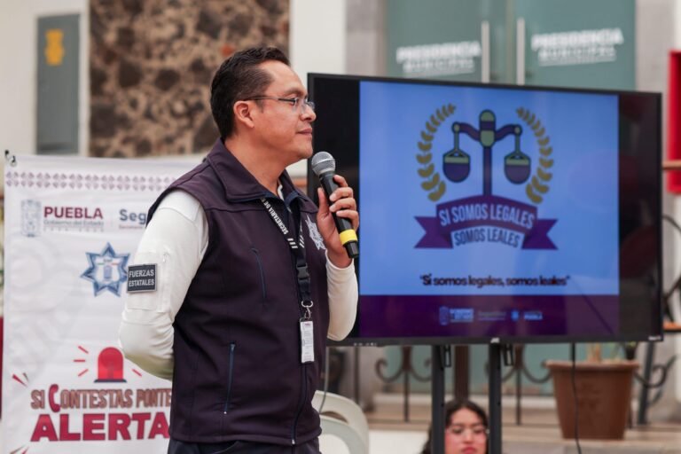 Fortalecen acciones de prevención del delito en Chignahuapan con capacitación impartida por el Gobierno del Estado