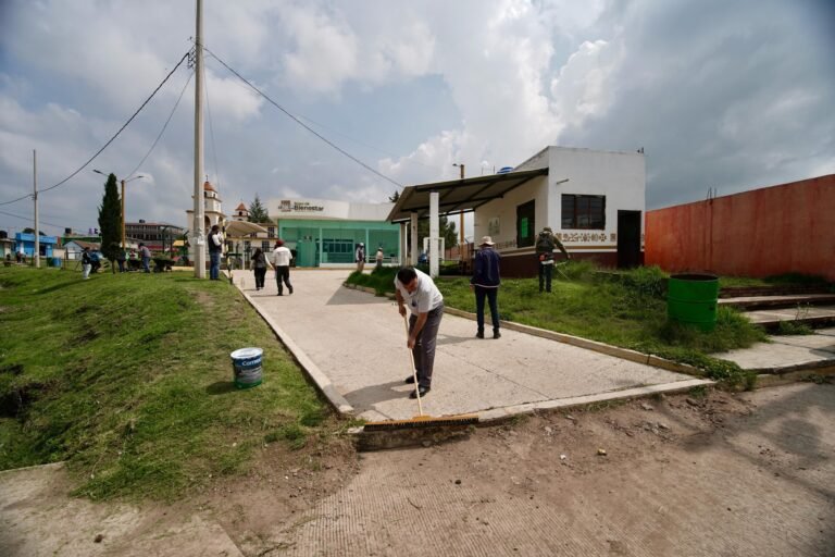 Chignahuapan realiza la Faena Comunitaria en Acolihuia y fortalece la participación ciudadana