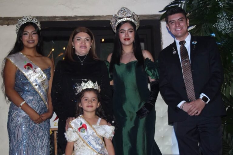 Club de Leones Herencia por el Servicio realizó cambio de mesa directiva y coronación de reinas