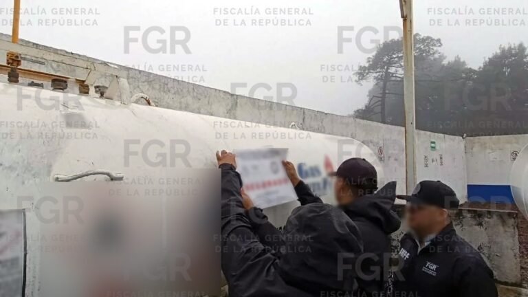 Catea FGR gasera en Zacatlán; aseguran más de 6 mil litros de gas LP, armas y detienen a una persona