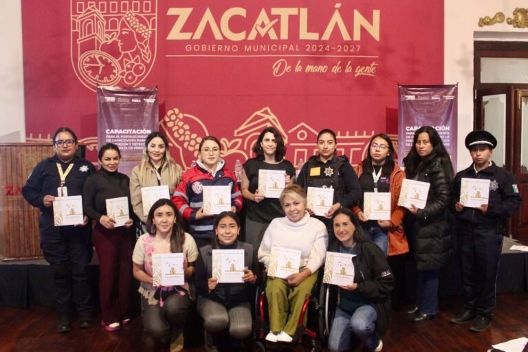 En Zacatlán se capacitan vs la trata de personas