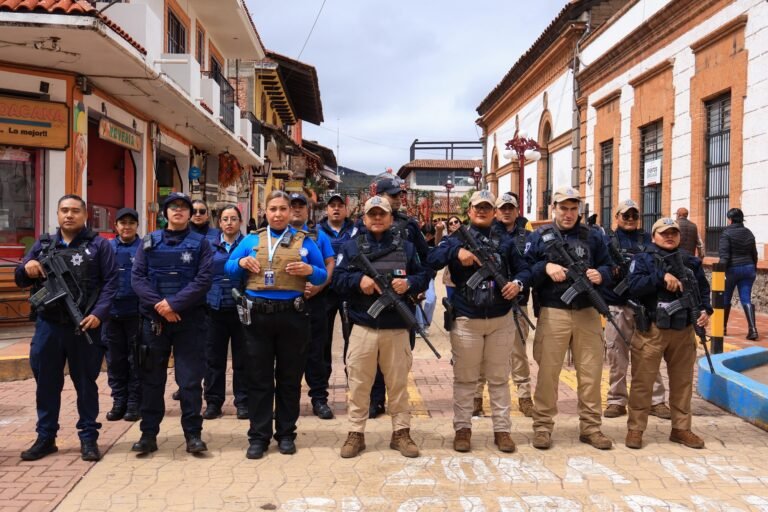 Juan Rivera refuerza la seguridad turística en Chignahuapan ante temporada alta de visitantes