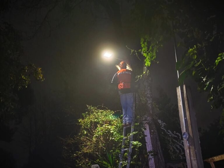 Centinelas de la Seguridad y Lastiri Yamal continúan iluminando Zacatlán